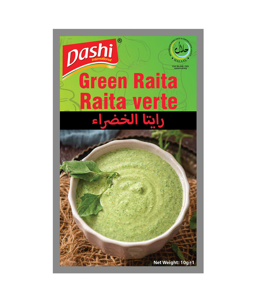 Green Chilli Raita Powder 7 gm – Dashi Foods